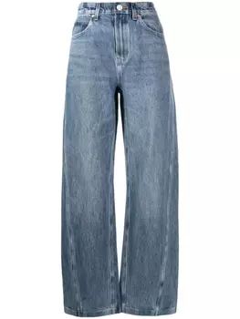 Широкие джинсы Alexander Wang, синий