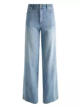 Широкие джинсы Alice + Olivia, синий