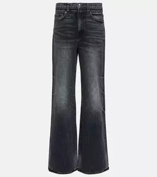 Широкие джинсы Amiri, черный