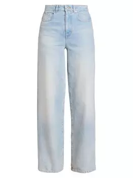 Широкие джинсы Ayame с высокой посадкой KENZO, синий