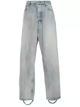 Широкие джинсы Baggy BALENCIAGA, синий