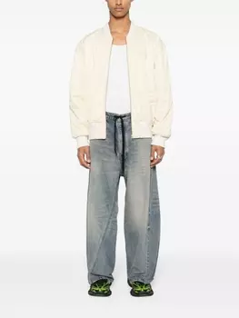 Широкие джинсы Balenciaga, синий