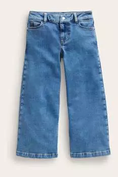 Широкие джинсы Boden, синий
