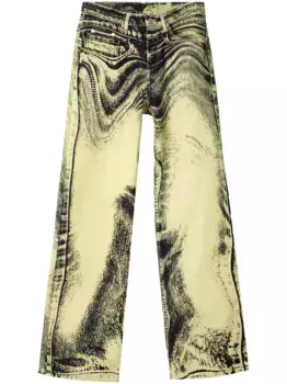 Широкие джинсы CamperLab, желтый