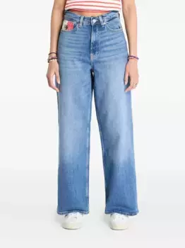Широкие джинсы Claire с завышенной талией Tommy Jeans, синий