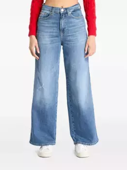 Широкие джинсы Claire с завышенной талией Tommy Jeans, синий