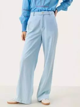 Широкие джинсы coralie Part Two, светло-синий