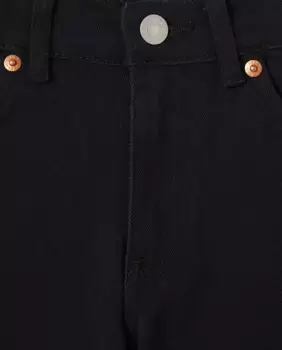 Широкие джинсы для девочки Levi's, черный