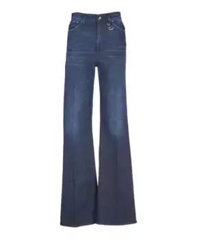 Широкие джинсы Dondup, синий