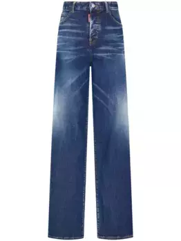 Широкие джинсы DSQUARED2, синий
