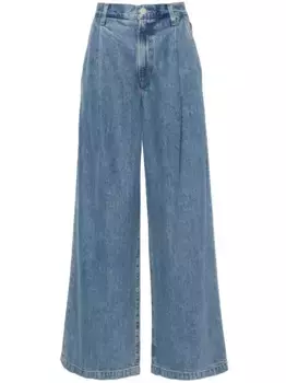 Широкие джинсы Ellis средней посадки AGOLDE, синий