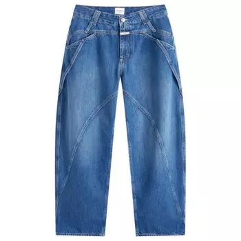 Широкие джинсы Forti-X Closed, синий