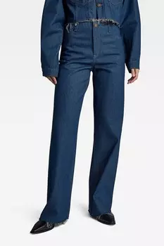 Широкие джинсы G-Star Raw, синий