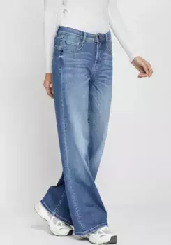 Широкие джинсы GANG "94AMELIE WIDE", цвет Breeze Wash