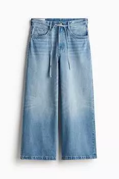 Широкие джинсы H&M, синий