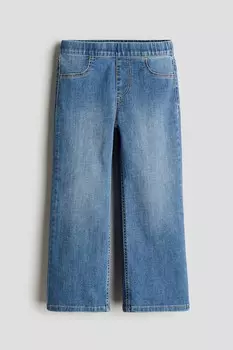 Широкие джинсы H&M, синий