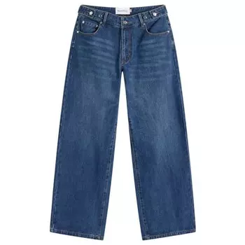 Широкие джинсы из денима House Of Sunny, синий