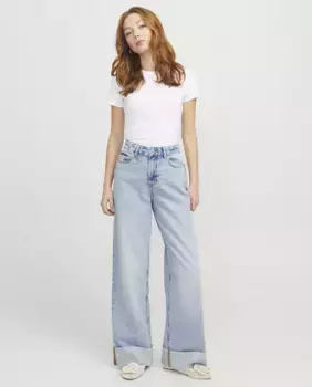 Широкие джинсы Jack & Jones, голубой