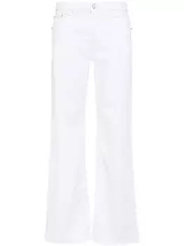 Широкие джинсы Jacklyn средней посадки DONDUP, белый