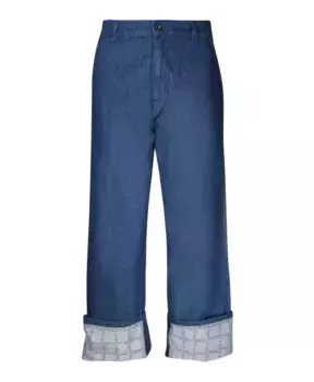 Широкие джинсы Jw Anderson, синий