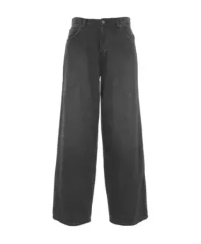 Широкие джинсы Kaos, черный