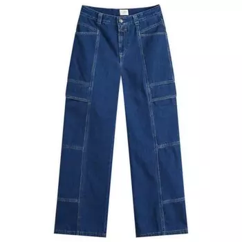 Широкие джинсы-карго Cali-X Closed, синий