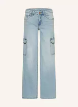 Широкие джинсы карго Garcia, белый