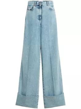 Широкие джинсы Lanvin, синий