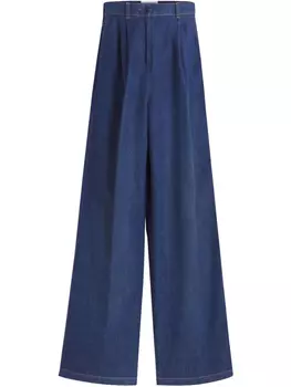 Широкие джинсы Lanvin, синий