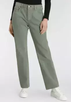 Широкие джинсы Levi's "90'S 501", коллекция 501, хаки