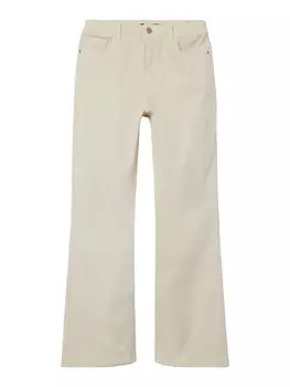 Широкие джинсы LMTD Tazza, крем