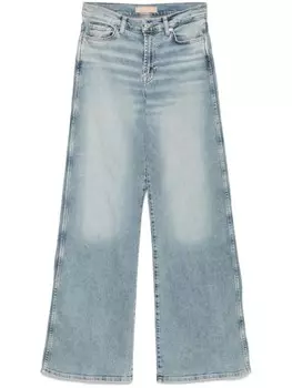 Широкие джинсы Lotta 7 For All Mankind, синий