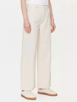 Широкие джинсы Luise 1016209 Mustang, экрю