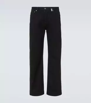 Широкие джинсы McQueen, черный