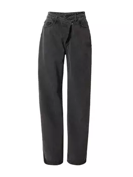 Широкие джинсы Misspap, черный деним