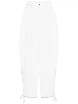 Широкие джинсы Mnot, белый