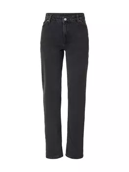 Широкие джинсы Monki, черный