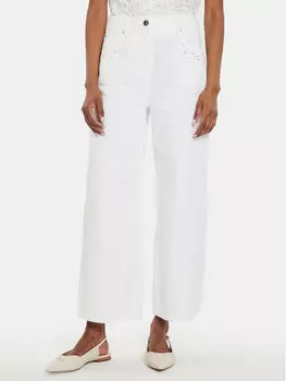 Широкие джинсы Morgan, белый