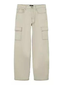 Широкие джинсы Name It, бежевый