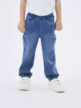Широкие джинсы Name It "NMFBELLA REG R JEANS 1291-TO NOOS", синий