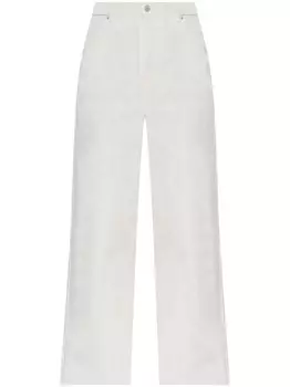 Широкие джинсы Officine Generale, белый