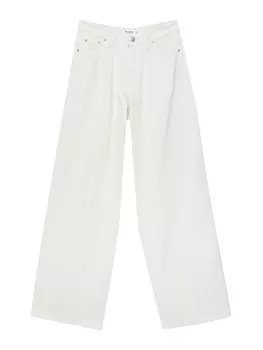 Широкие джинсы Pull&Bear, цвет Ivory