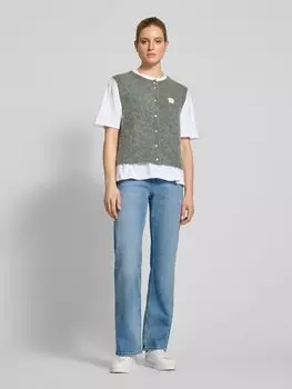 Широкие джинсы с 5 карманами, модель «Madison» Mustang, светло-голубой