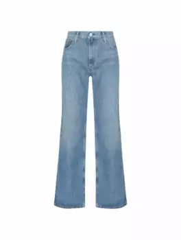 Широкие джинсы с логотипом Citizens Of Humanity, синий