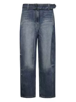 Широкие джинсы с поясом Magda Butrym, синий