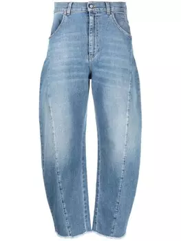 Широкие джинсы с завышенной талией Fabiana Filippi, синий