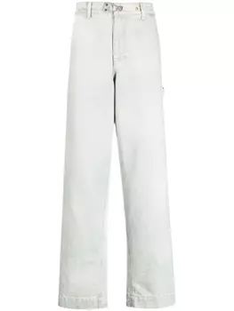 Широкие джинсы с завышенной талией OBJECTS IV LIFE, синий