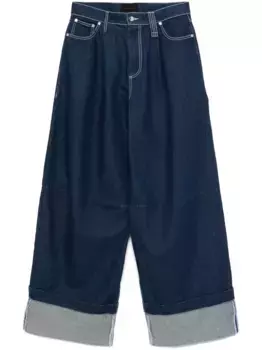 Широкие джинсы Simone Rocha, синий