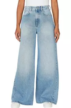 Широкие джинсы синие Debenhams, синий