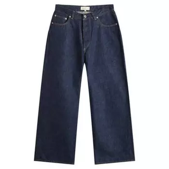 Широкие джинсы Studio Nicholson, индиго